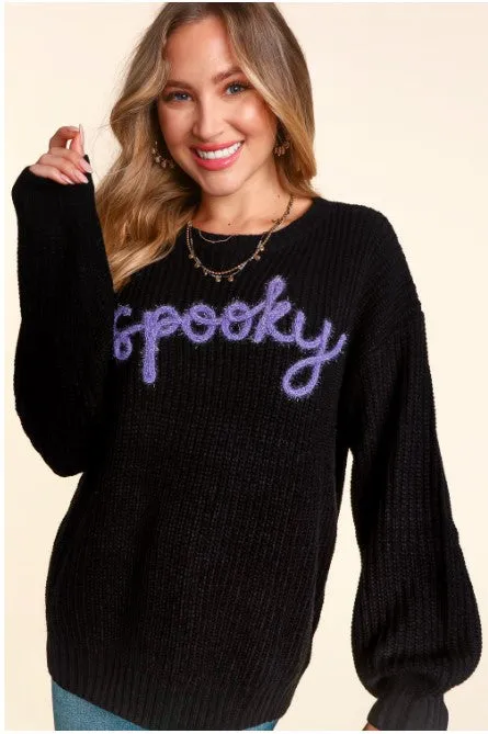 Black Spooky Sweater - #5603-5608