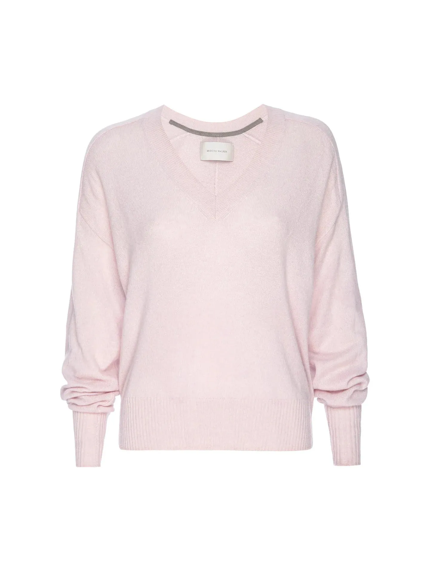 Brochu Walker Leila V-Neck Cashmere Sweater