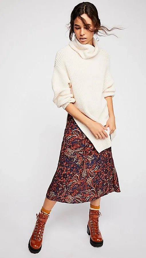 Free People Eleven Sweater Cream