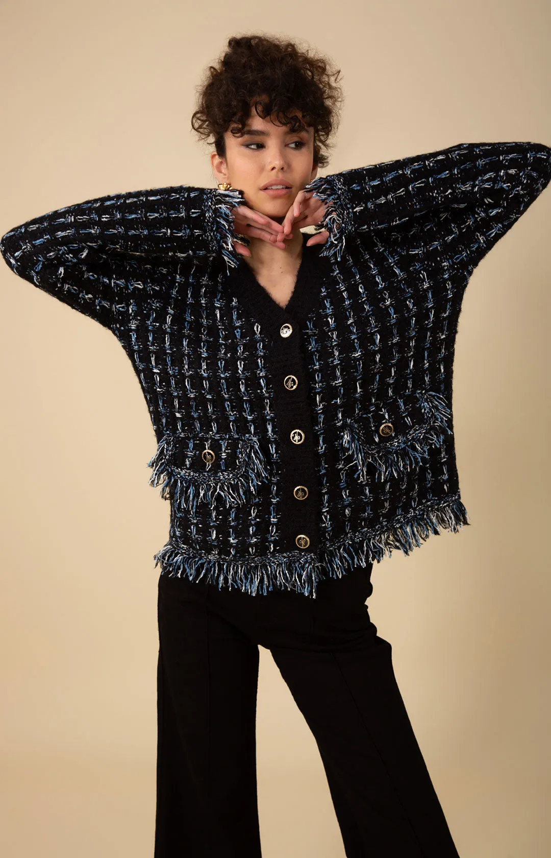 Jimena Boucle Cardigan