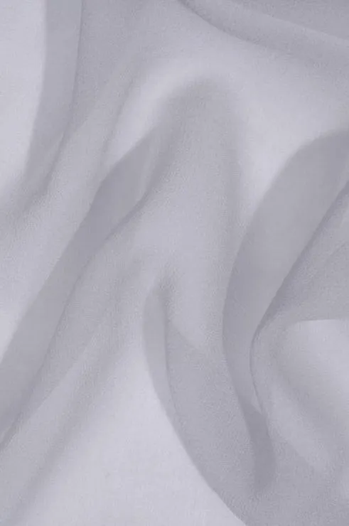 Lunar Rock Silk Georgette Fabric