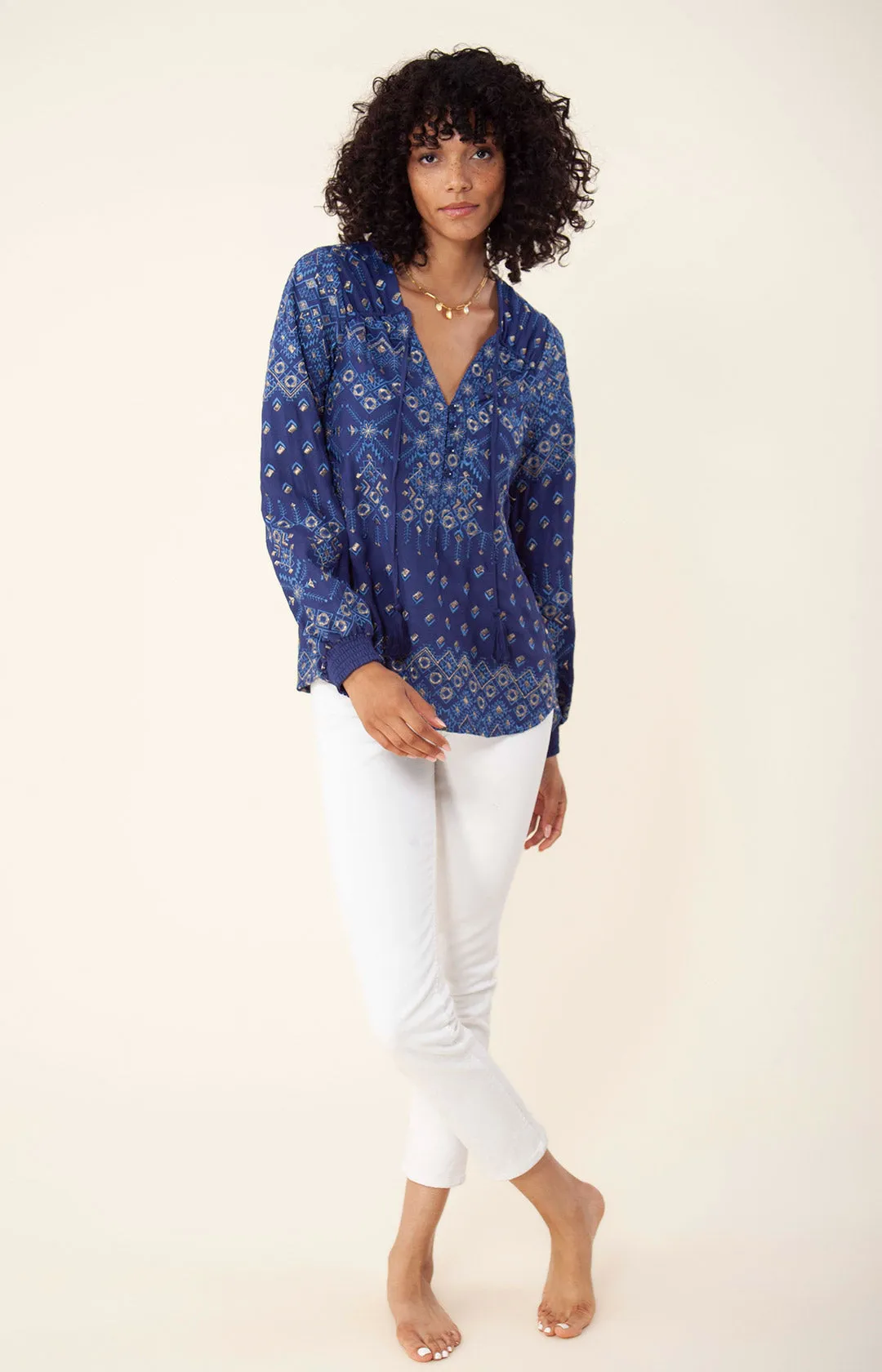 Mimi Embroidered Top