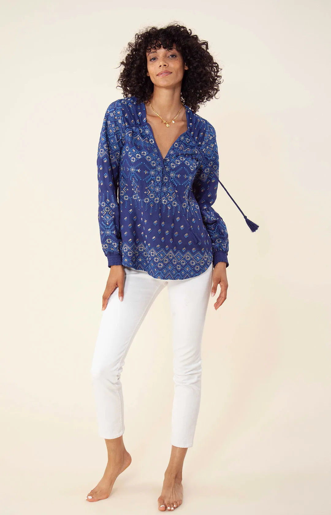 Mimi Embroidered Top