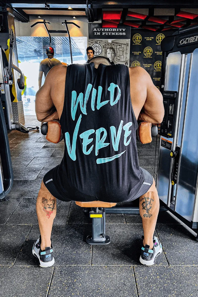 No Time For Bullshit Wild Verve Tank (Black)