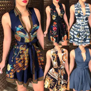 Printed Luxury Summer Dress - Culture Heaven Special