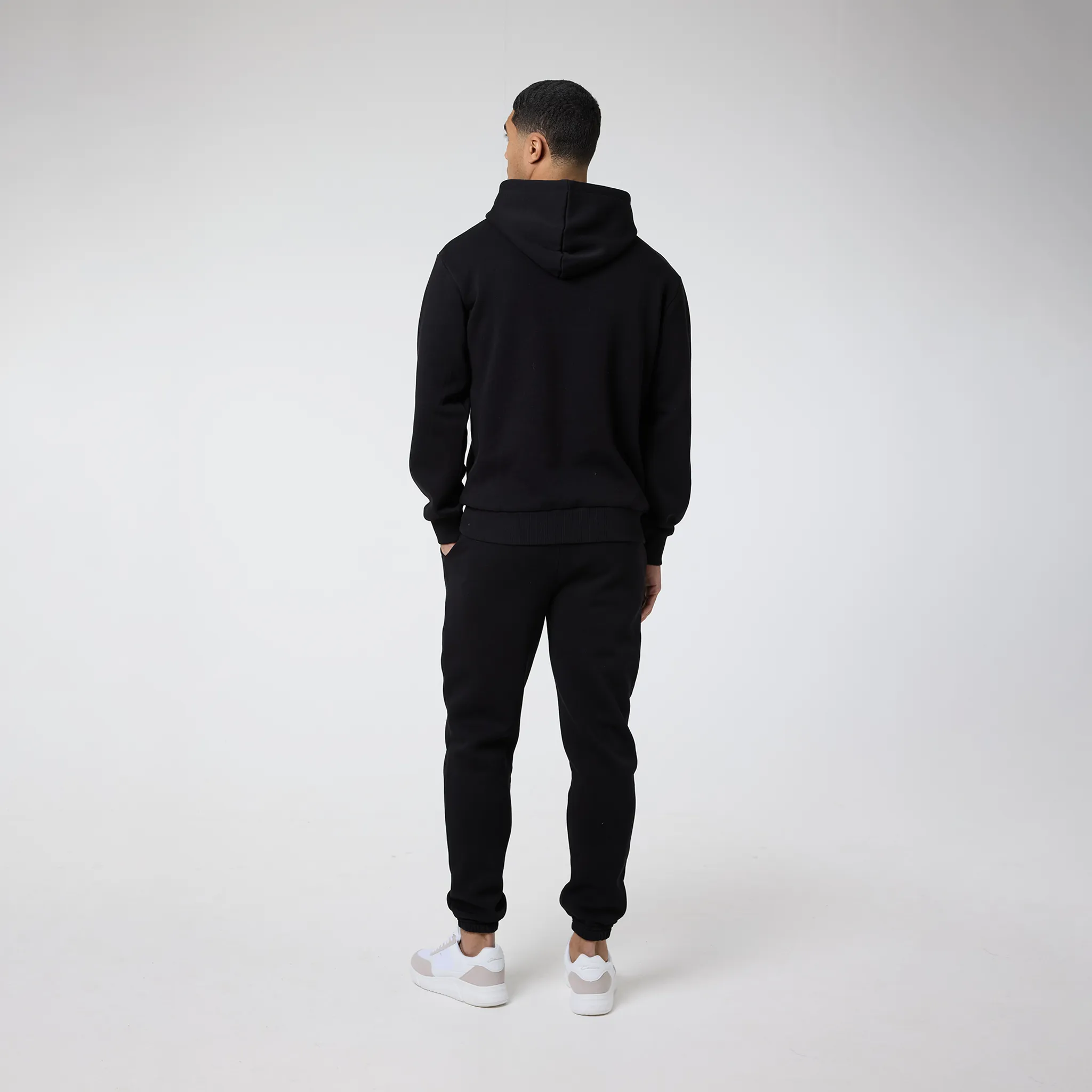 Relaxed Fit Hoodie | Black