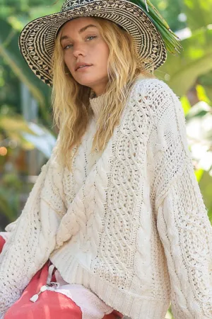 Serenity Cable Knit Sweater