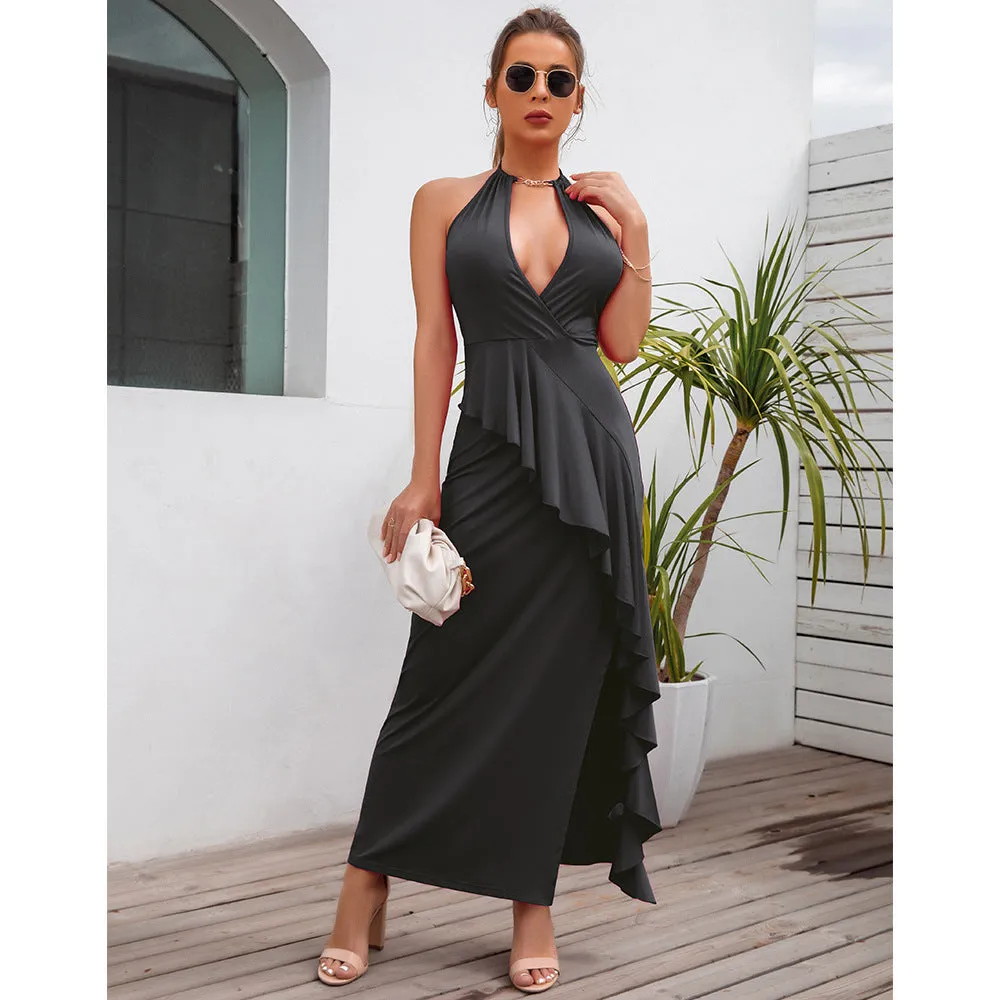 Slit Pleated Summer Dress - Culture Heaven Special