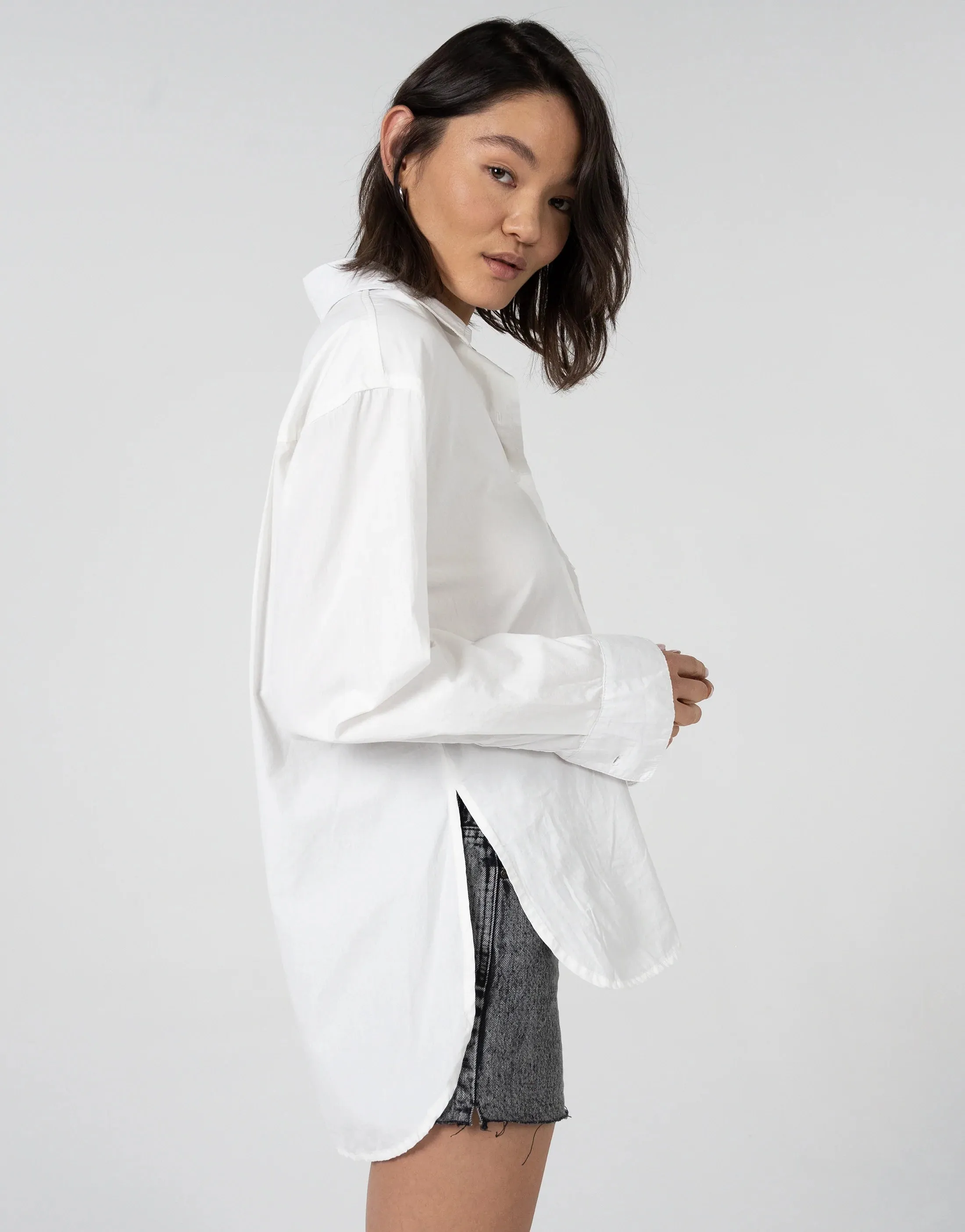 The Kota Oversized Long Sleeve Shirt