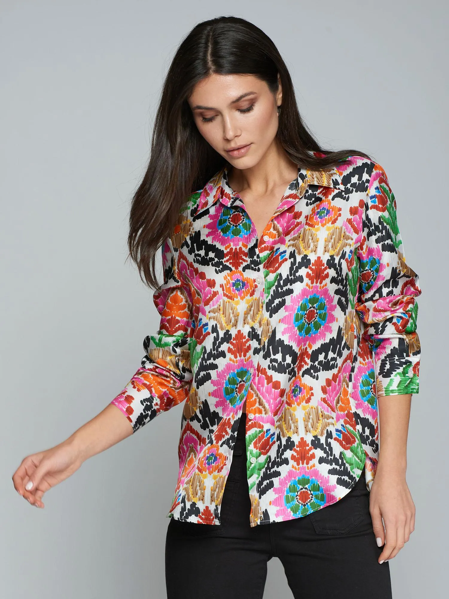 Vilagallo - Silk Shirt - Gaby